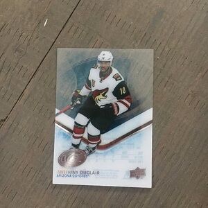 Upper deck hockey card- Arizona